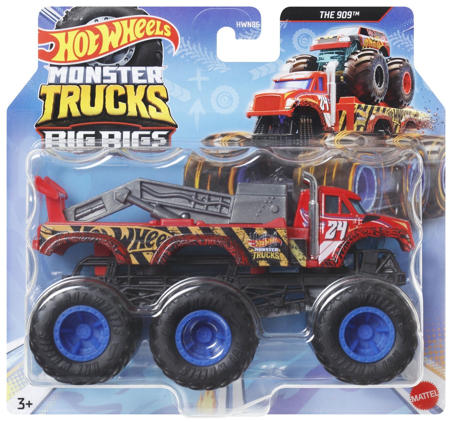 Monster Trucks Big Bigs Transporteurs Hot Wheels Mattel La Pièce