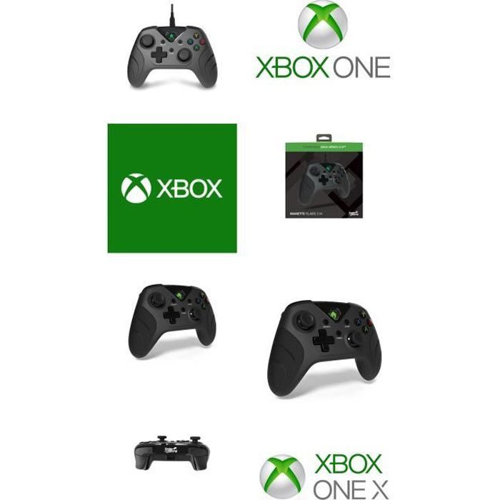 Manette Xbox One X + Pc Contrôleur De Jeu Microsoft Filaire 3m - vue 2