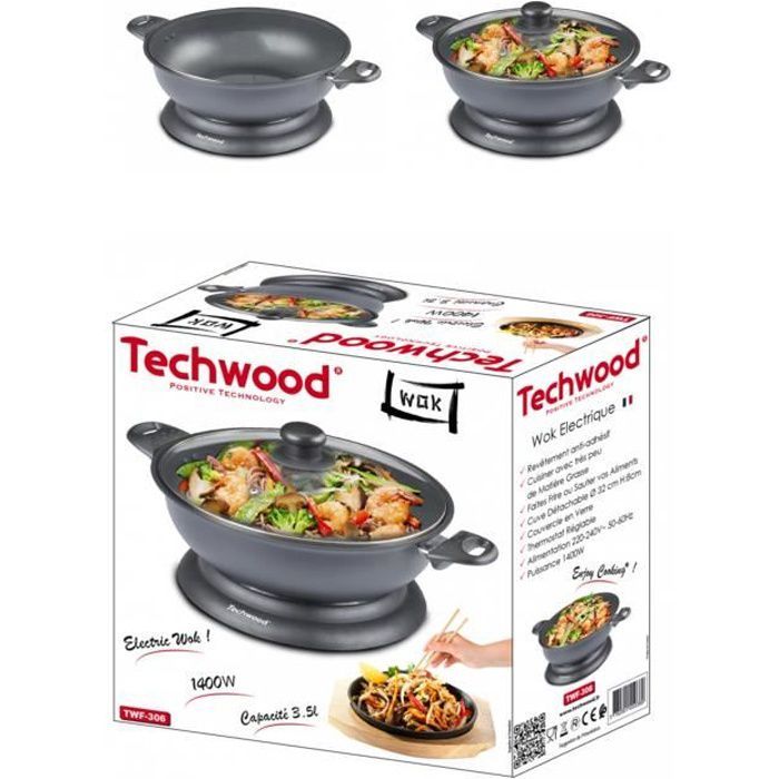 Techwood Wok Électrique - vue 2