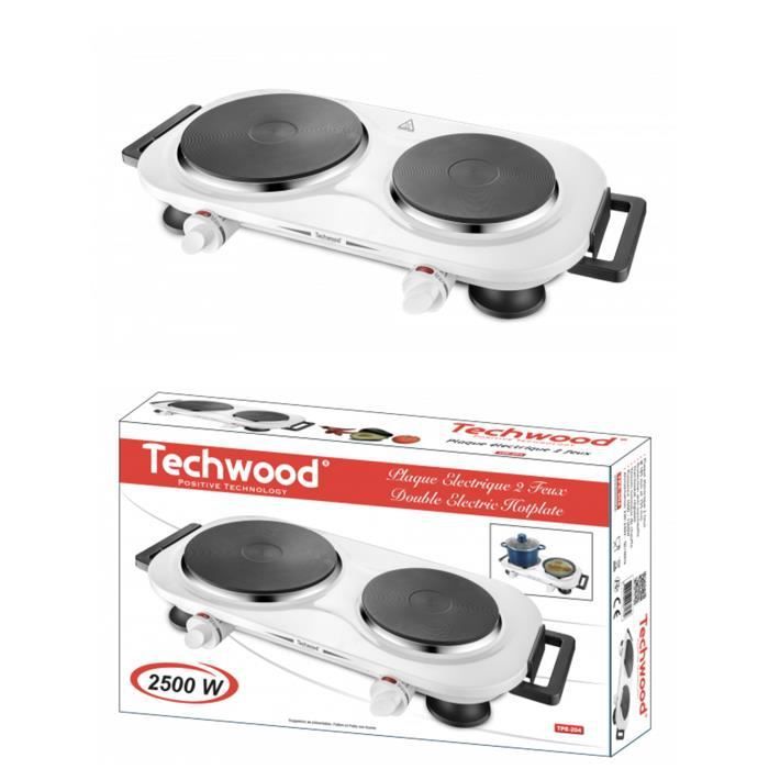 Techwood Double plaque chauffante - vue 4