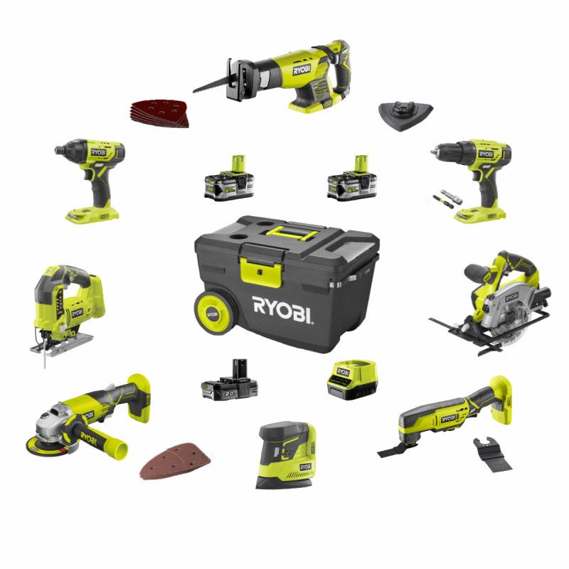 Ryobi R18CK8 - vue 2