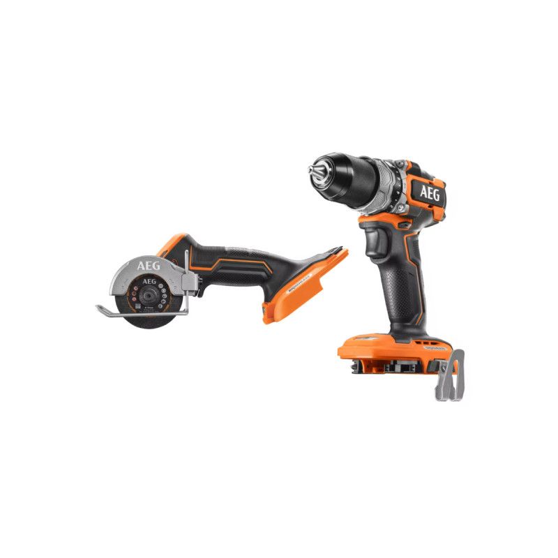 Pack AEG Perceuse à percussion + Mini scie 18V - vue 2