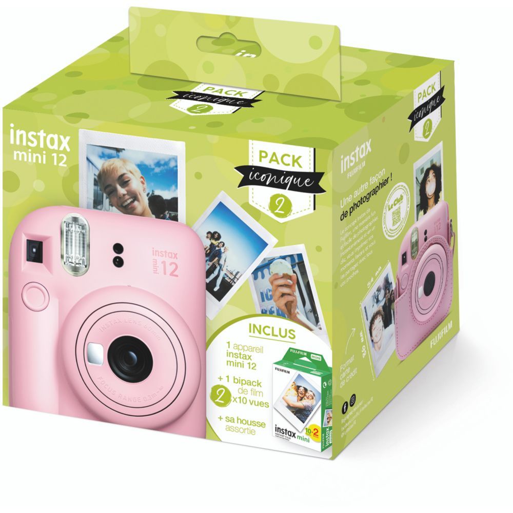 Appareil Photo Instantanée Instax Mini 12 Pack Fujifilm - vue 2