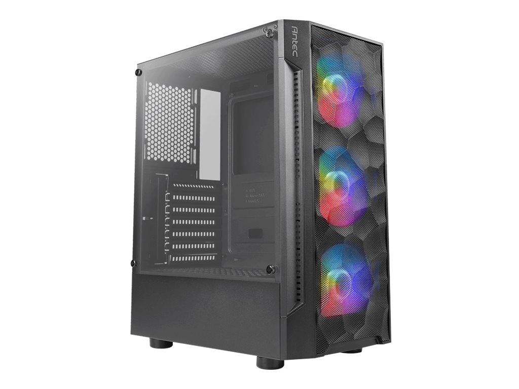 Antec NX Series NX260 Mid tower ATX panneau latéral fenêtré verre trempé pas d'alimentation USBAudio - vue 2