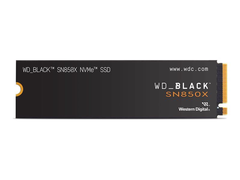 WD_BLACK SN850X WDS400T2X0E - SSD - chiffré - 4 To - interne - M.2 2280 - PCIe 4.0 x4 (NVMe) - TCG Opal Encryption 2.01 - pour Sony PlayStation 5