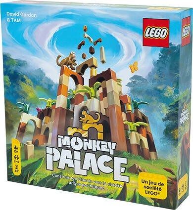 Lego® Monkey Palace Asmodee Construisez Votre Chemin vers la Victoire Brique par Brique ! et + 2 à 4 Joueurs 45 mn