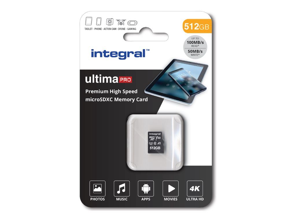 Integral INMSDX256G 10090V30 mémoire flash MicroSD UHS I Neuf - vue 5