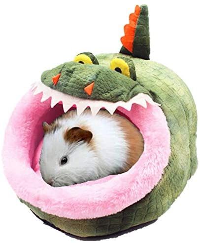 Chinchilla Hérisson Guinée Accessoires De Lit Cage Jouets Petite Maison Pour Animaux Crocodile