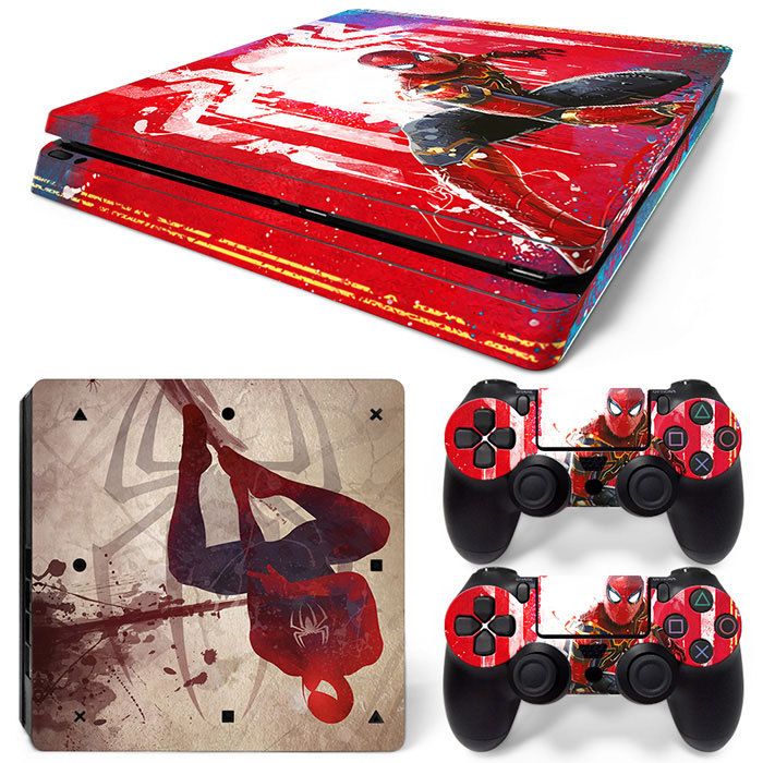 Kit De Autocollants Skin Decal Pour Ps4 Slim Game Console Full Body Soccer Surf National Trend Style, T1tn-Ps4slim-7078
