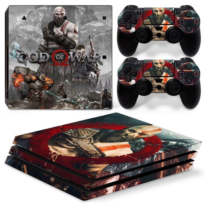 Kit De Autocollants Skin Decal Pour Console De Jeux Ps4 Pro Uncharted 4, T1tn-P4pro-5909