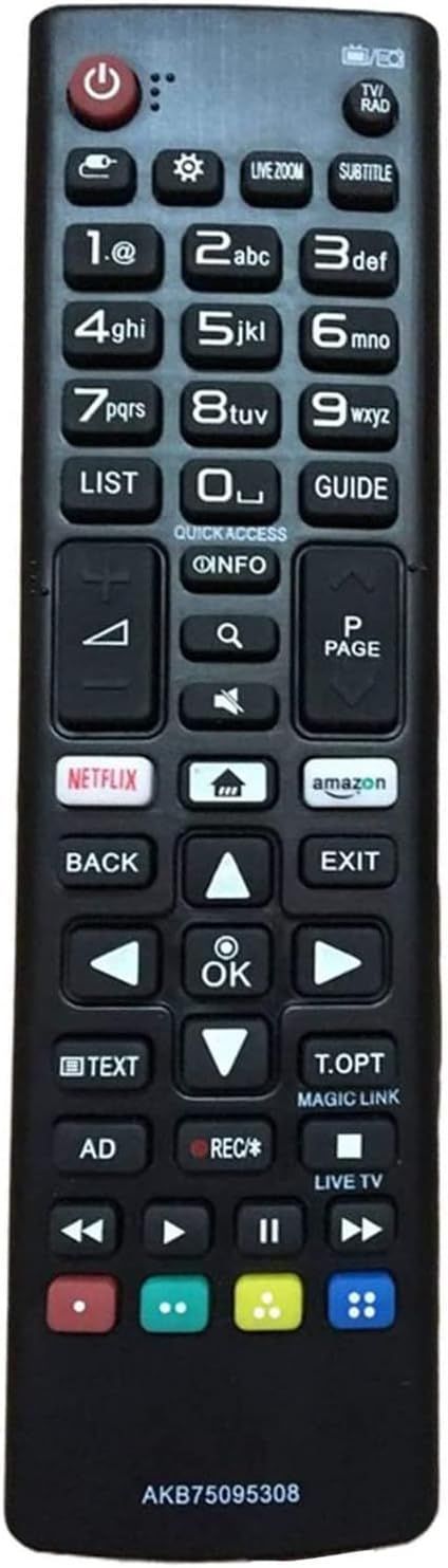 Remplacement Telecommande Lg Applicable À Telecommande Lg Universal Smart Tv Compatible Avec Telecommande Universelle Lg- ?Aucun Reglage Requis Telecommande Lg Smart Tv