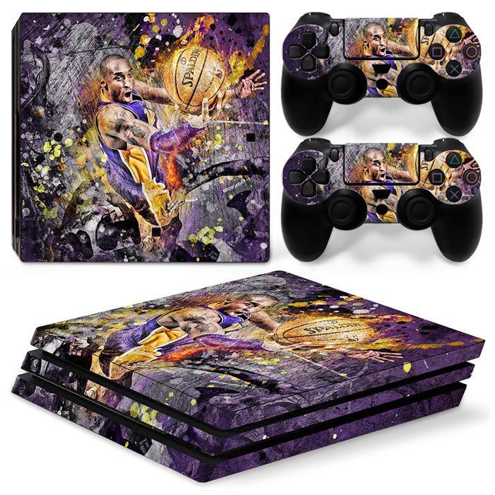 Kit De Autocollants Skin Decal Pour Console De Jeu Ps4 Pro Corps Entier One Piece Horizon, T1tn-P4pro-1400