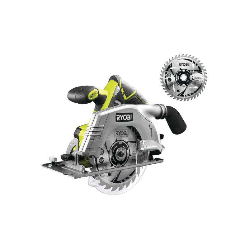 Pack RYOBI Scie circulaire R18CS 0 18V One+ sans batterie ni chargeur Lame ultra fine CSB165A1 - vue 6