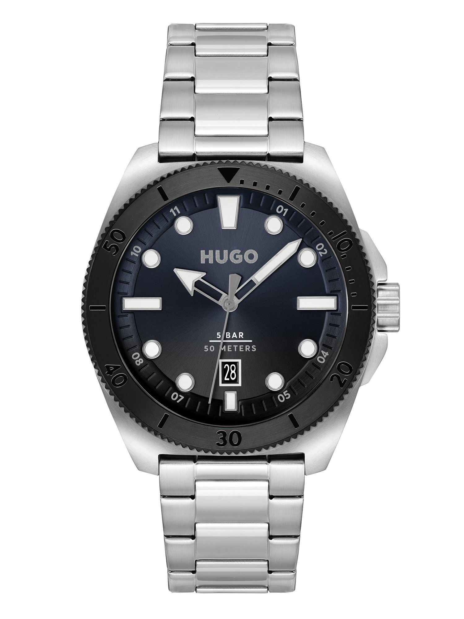 Hugo Visitez La Montre Bracelet En Acier