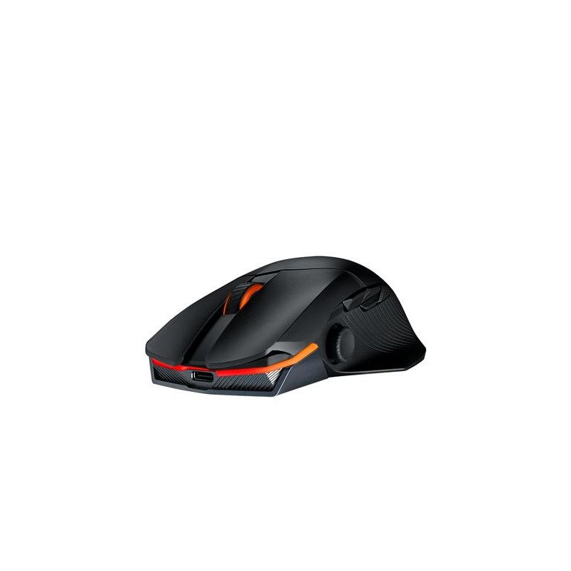 SOURIS SANS FIL GAMING ASUS ROG CHAKRAM X ORIGIN NOIR ET ORANGE