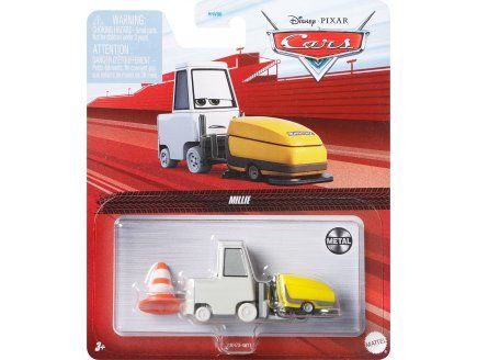 Coffret Voiture Cars Disney : Millie Set Véhicule Miniature Et Jaune Et 1 Carte Offerte