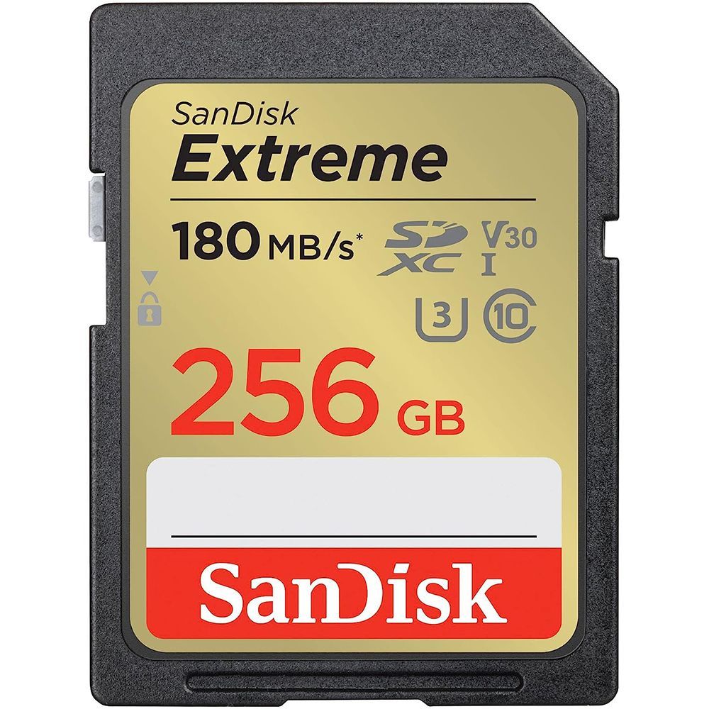 SanDisk Extreme carte SDXC + RescuePRO Deluxe Classe 10 U3 V30 - vue 2