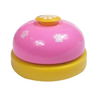 Creative Pet Dresseur De Cloches, Chat Chien Jouet Cloche-Rose Jaune