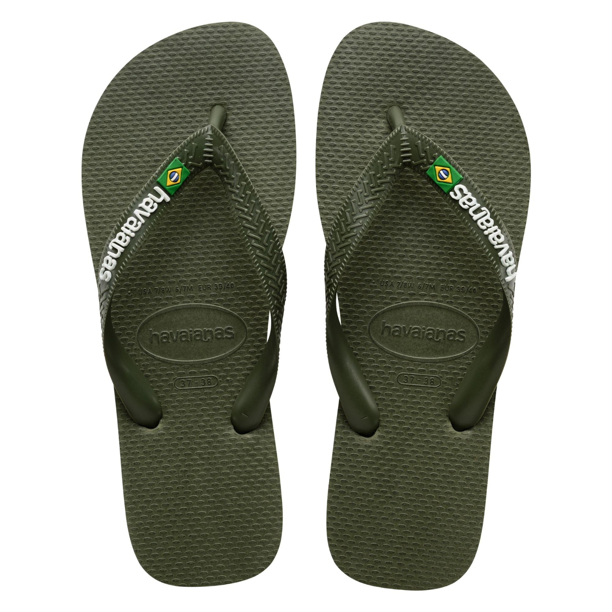 Tong Enfant À Enfiler Havaianas Brasil Logo