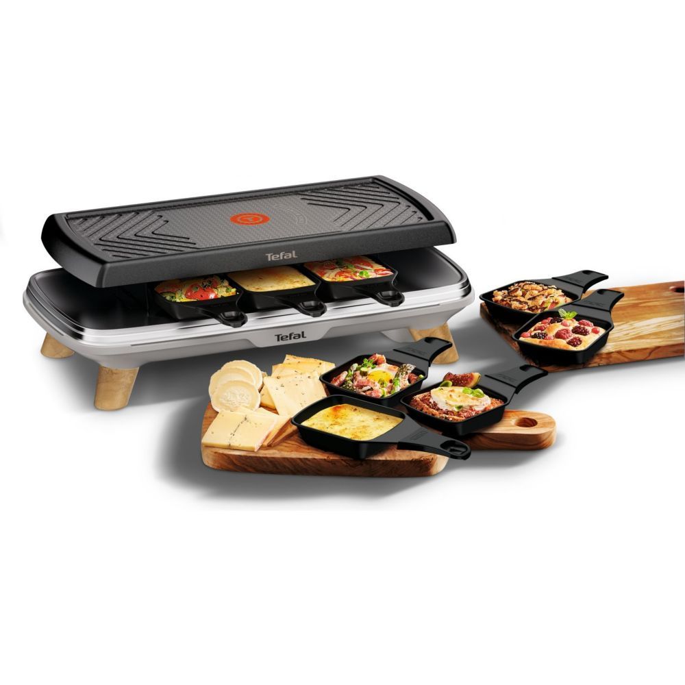 Raclette Gourmet Grill Plancha RE610D12 - vue 3