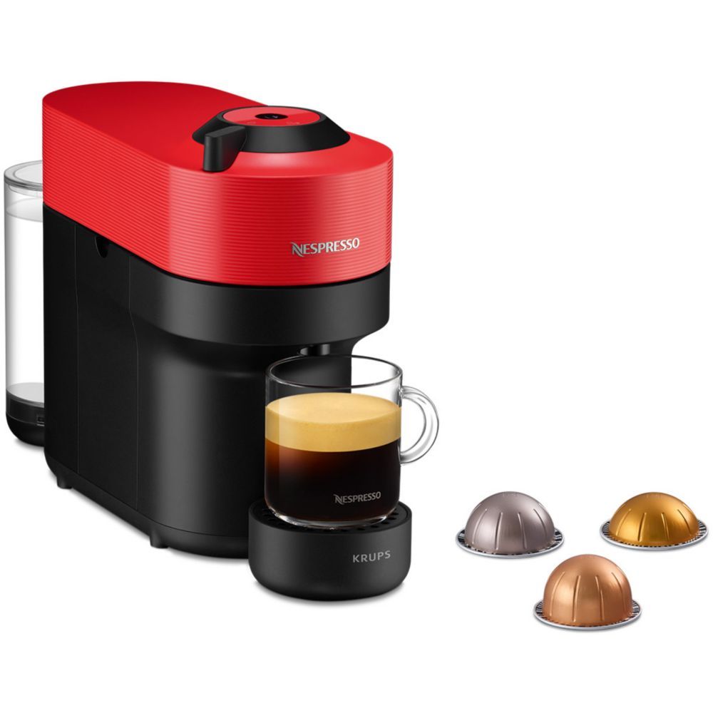 Nespresso Vertuo Krups YY4888FD vertuo pop rouge