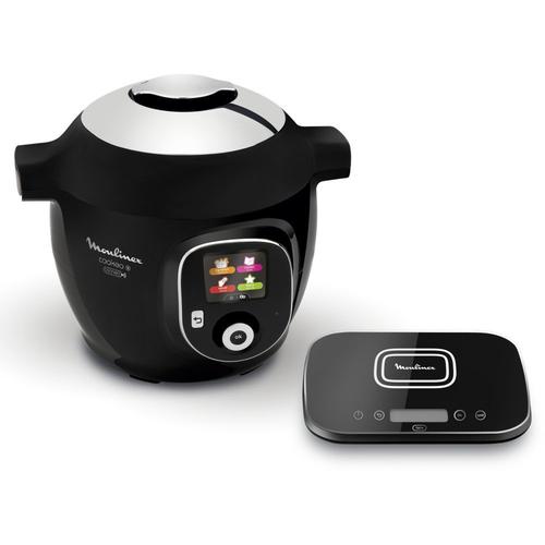 Moulinex Cookeo+ Connect Multicuiseur, Capacité 6 L, Cuisson Pression Ce859800