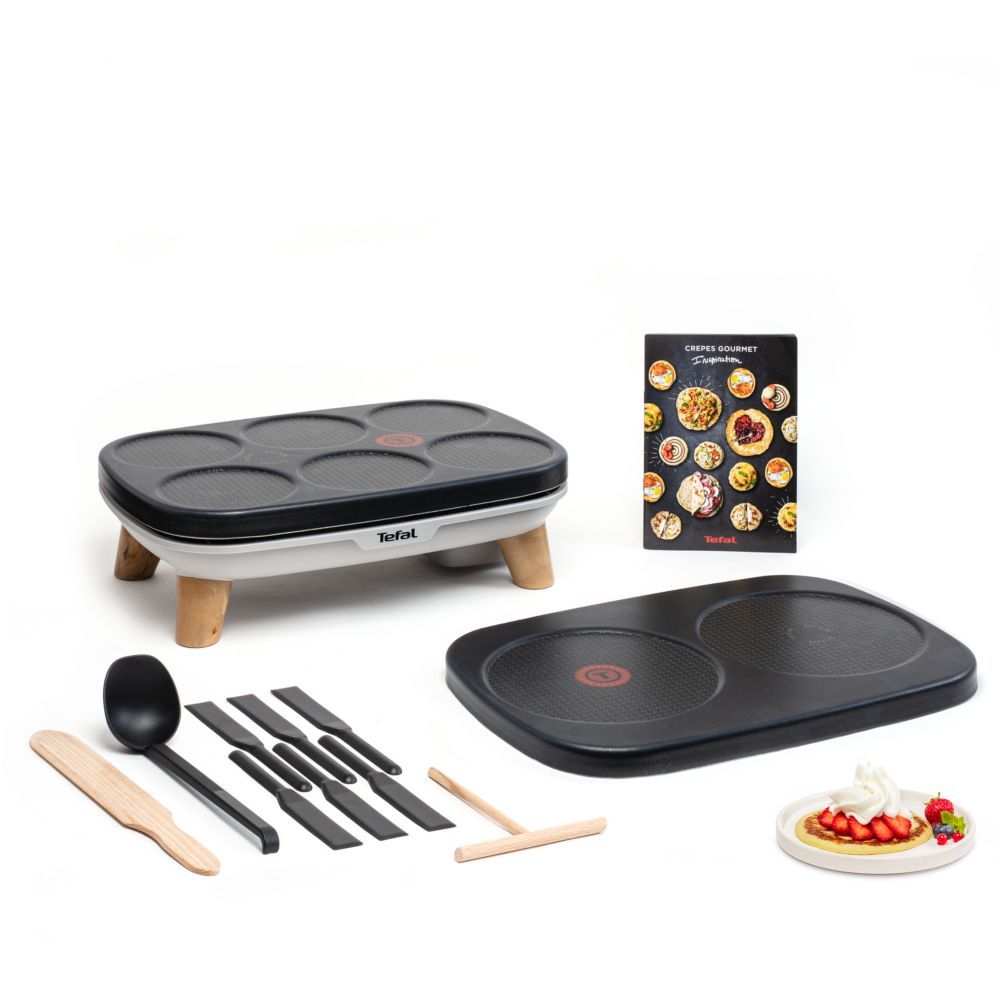 Crêpière Gourmet 2 plaques PY900D12 - vue 4