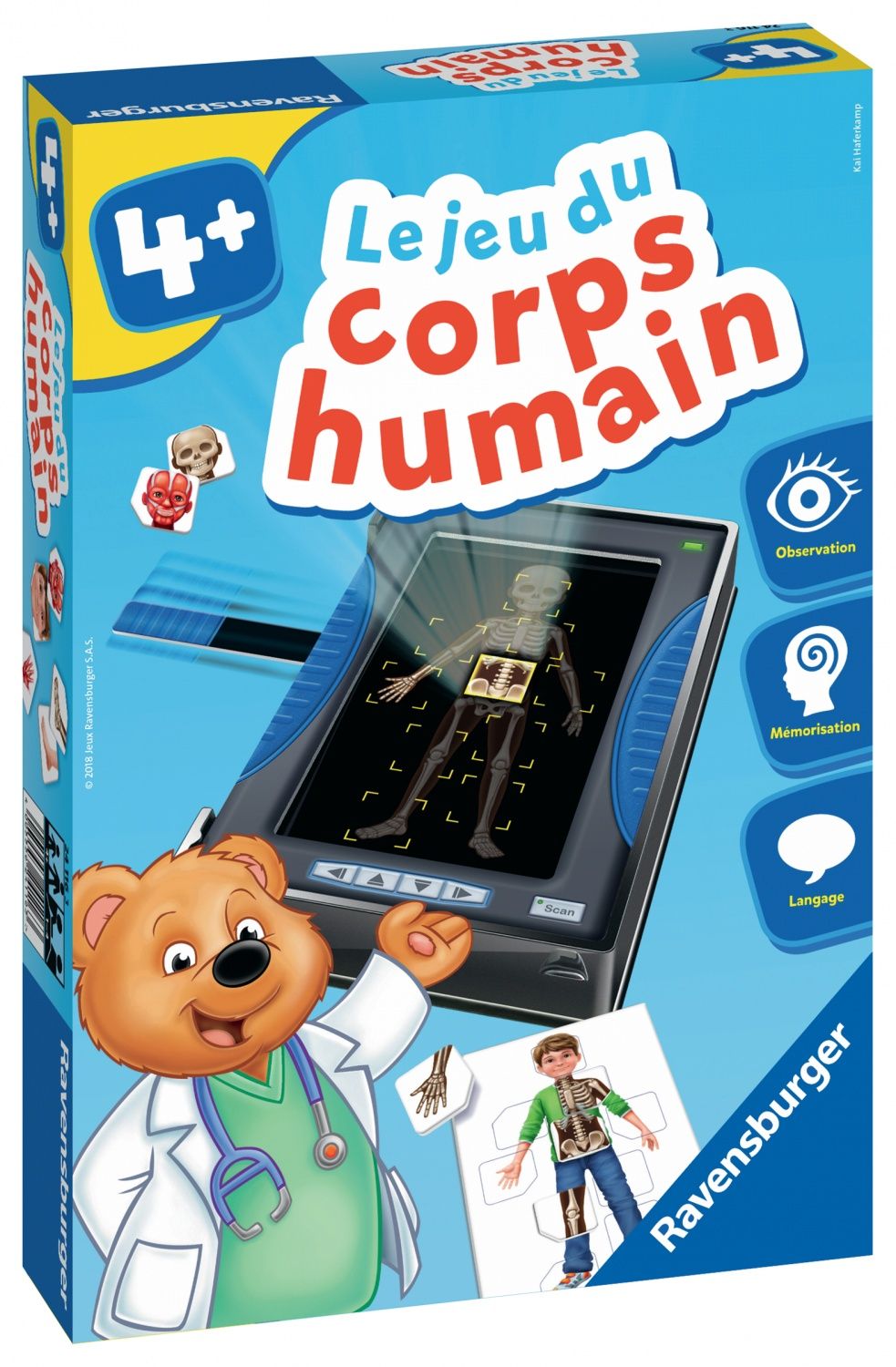Le jeu du corps humain Ravensburger Jeux France - vue 6
