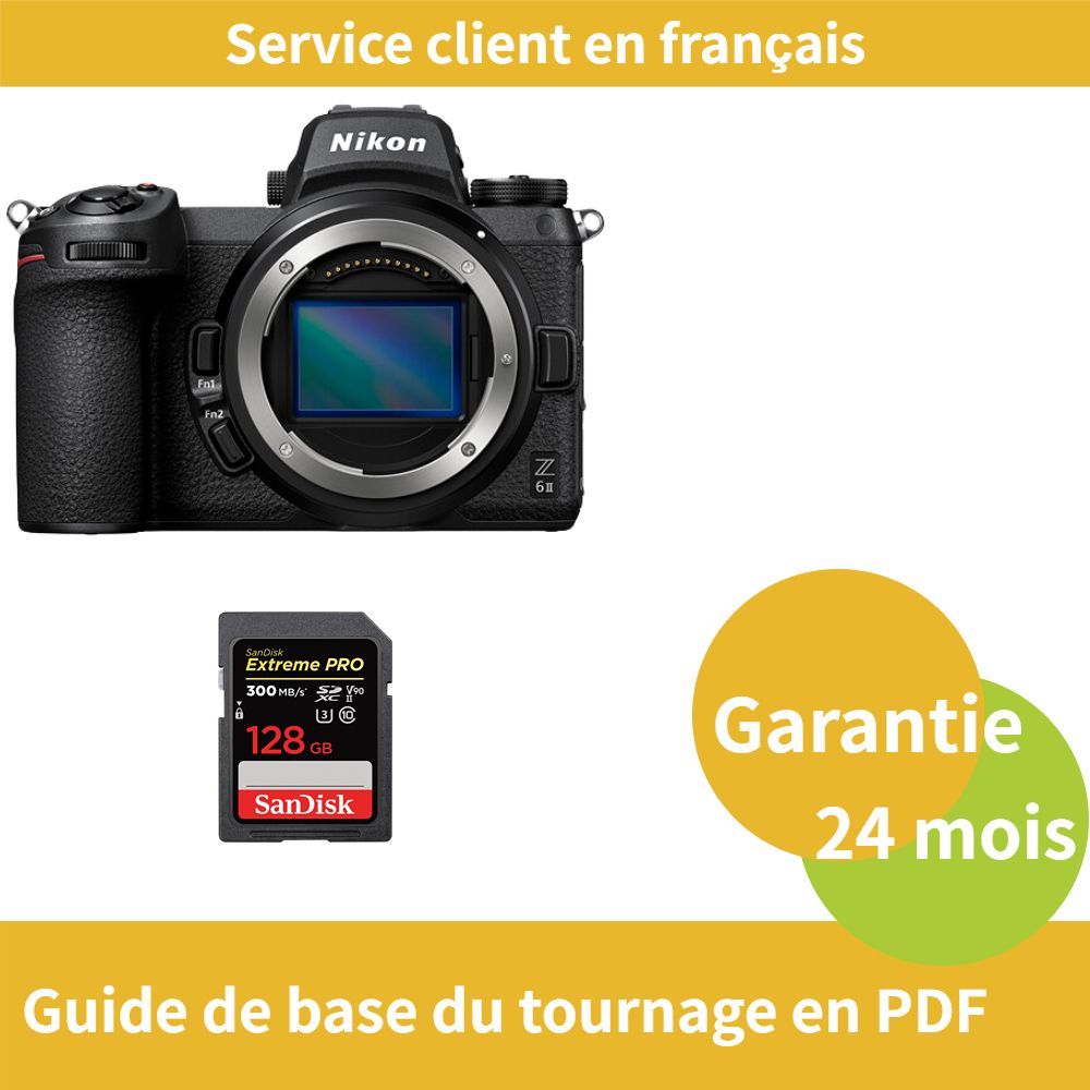 Nikon Z6 II caméra+SanDisk Extreme PRO carte SDXC UHS II - vue 3
