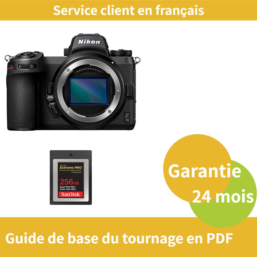 Nikon Z7 II Camera+SanDisk Extreme SD card PRO CFexpress Type B