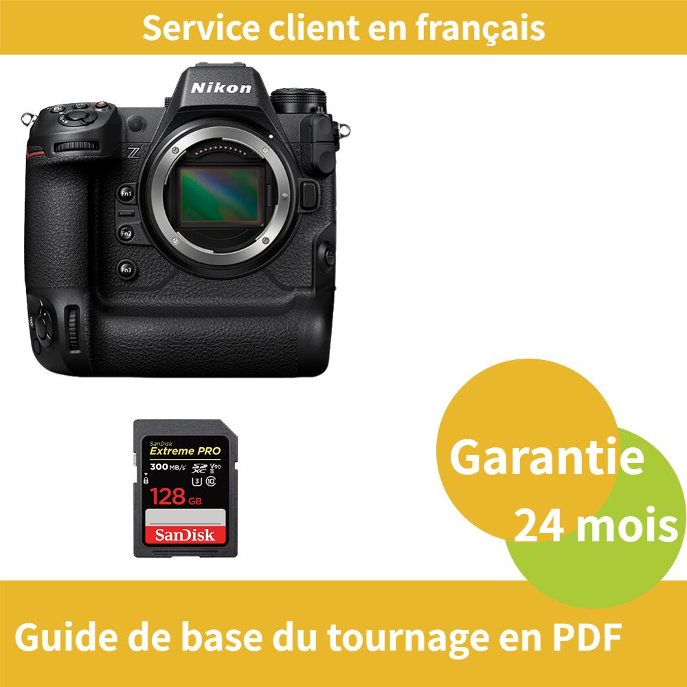 Nikon Z9 Camera+SanDisk Extreme PRO carte SDXC UHS II - vue 2