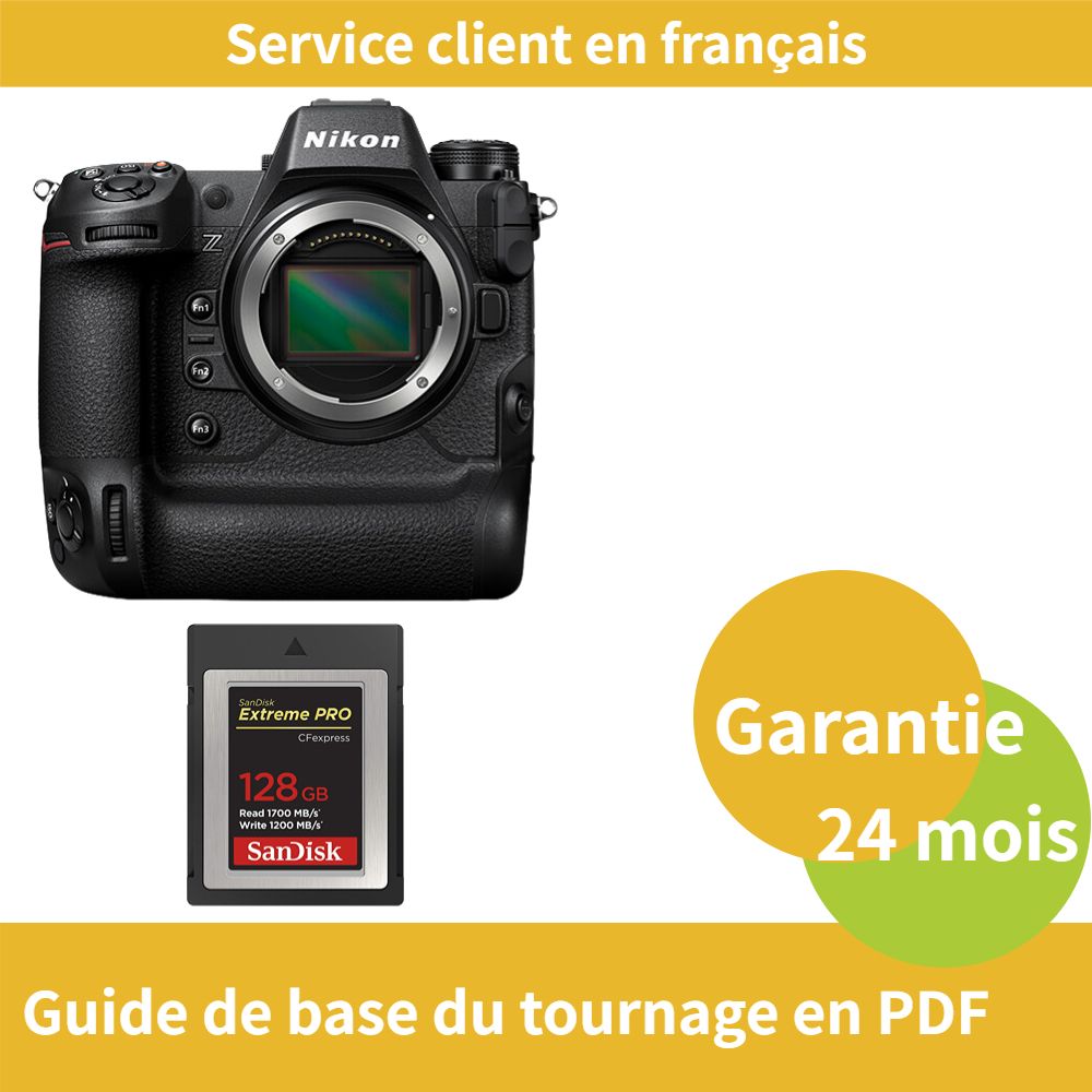 Nikon Z9 Camera+SanDisk Extreme SD card PRO CFexpress Type B - vue 3