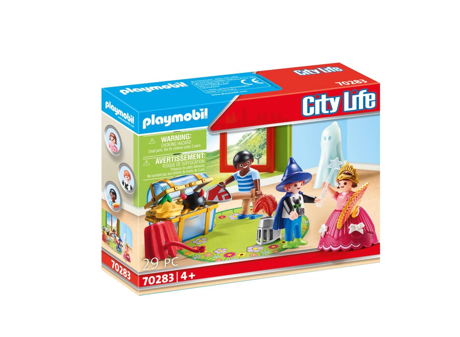 Enfants Et Malle De Déguisements City Life 70283 Playmobil La Boîte