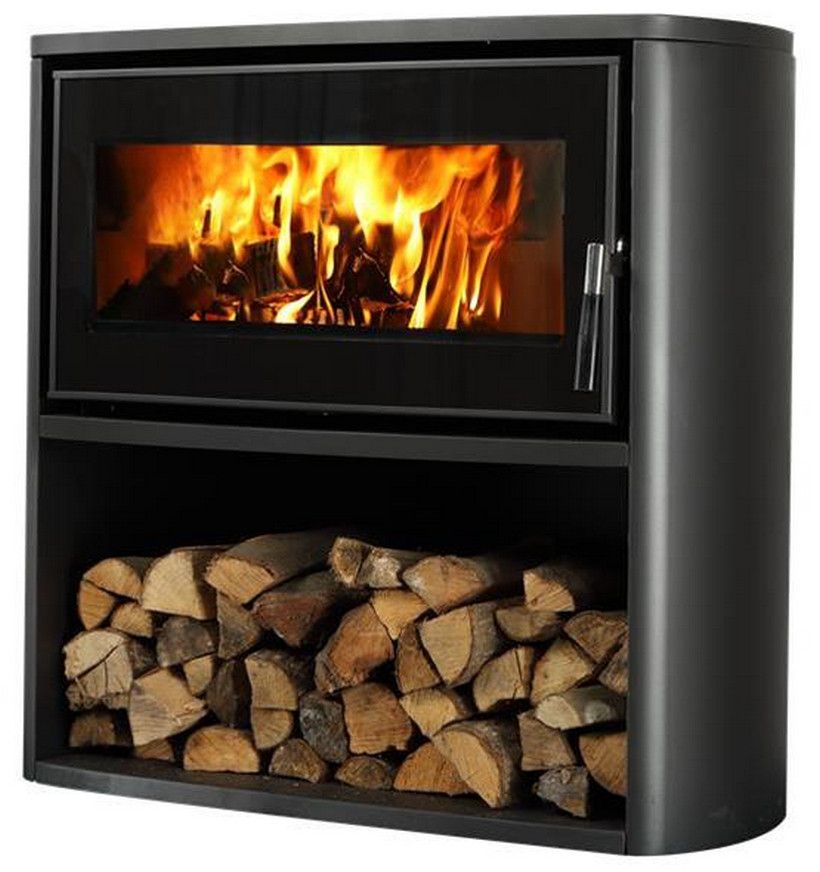 SUPRA Poele à bois 7 7 KW panoramique LASLOBUCHER - vue 2