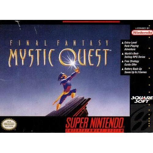 Final Fantasy Mystic Quest (Version Us) Super Nintendo - Super Nes