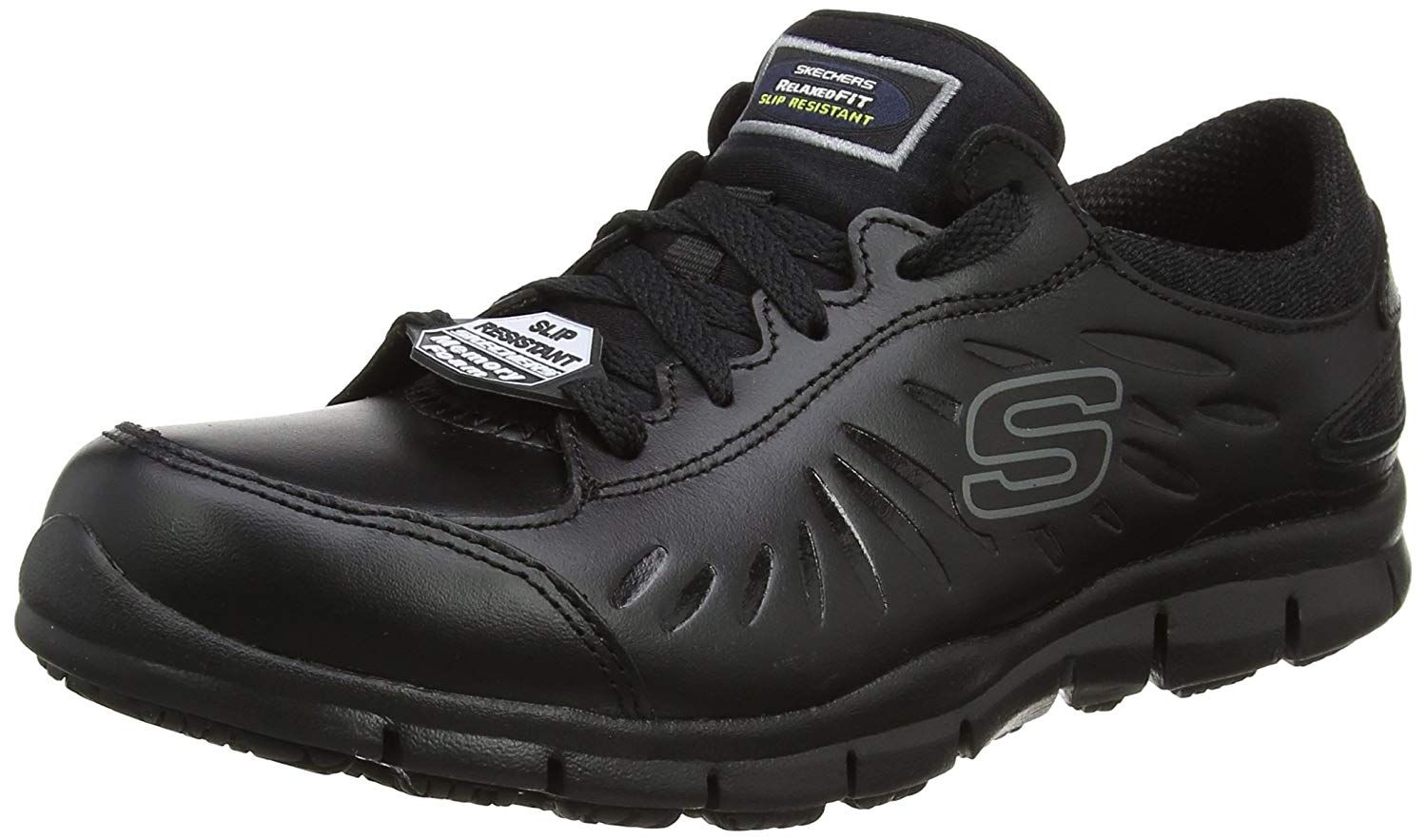 Skechers Eldred Chaussures De Sécurité Femme Blk