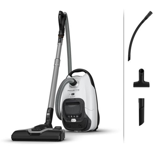 Rowenta Silence Force Ro7457Ear Reconditionné - Aspirateur Traineau Avec Sac - 400 Watt - Blanc
