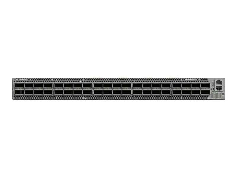 NVIDIA Quantum QM8790 - Commutateur - non géré - 40 x HDR InfiniBand QSFP56 - flux d'air de l'arrière vers l'avant - Montable sur rack