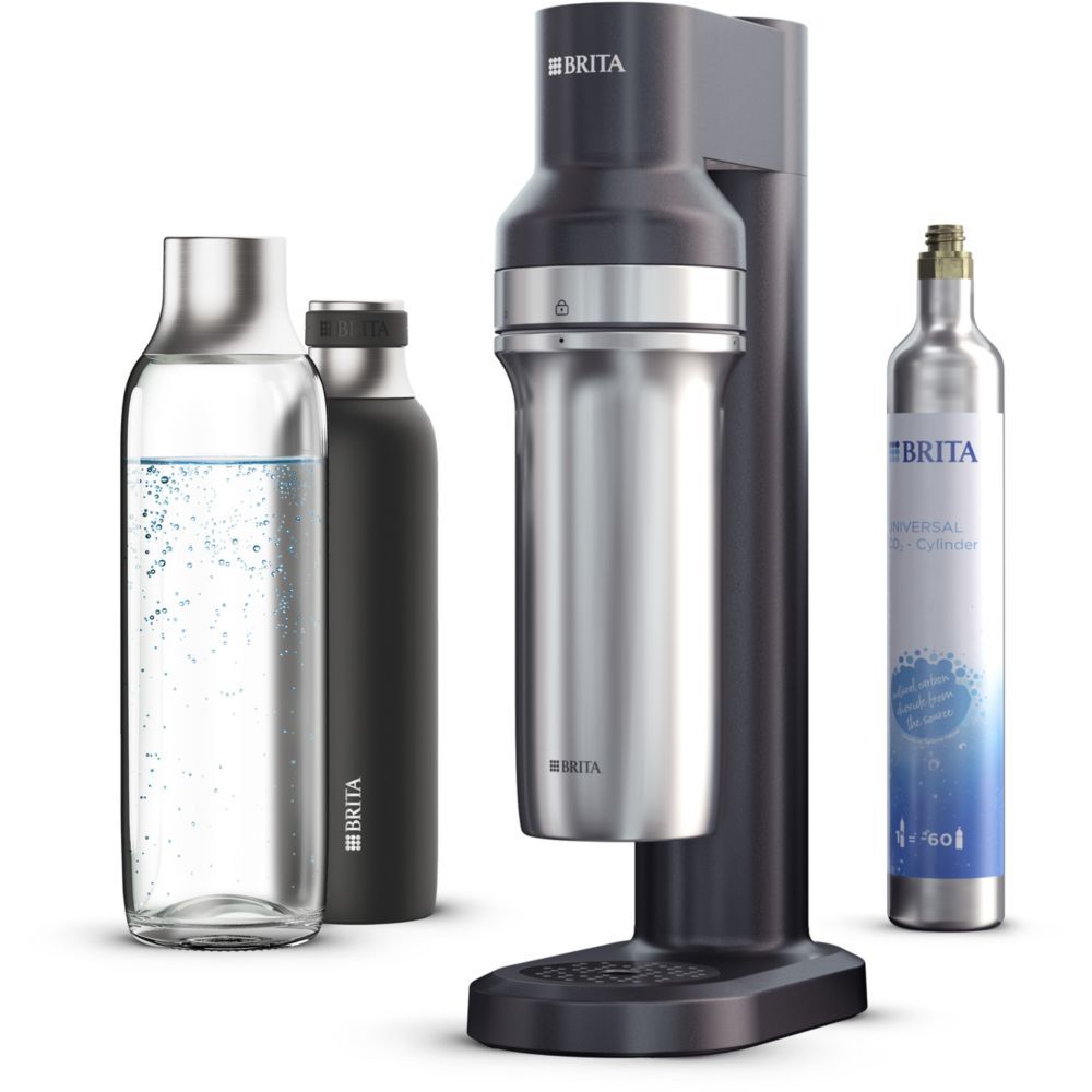 Machine à soda BRITA SodaTRIO 1 Bouteille et 1 Cylindre de CO2 inclus - vue 4