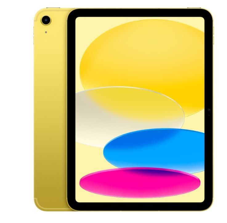 iPad 10.9 inch Wi Fi + Cellular Yellow