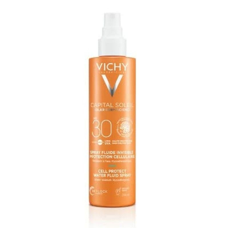 Spray Corps Solaire Invisible Protection Cellulaire Spf30 Vichy Laboratoires Le Spray De 200ml