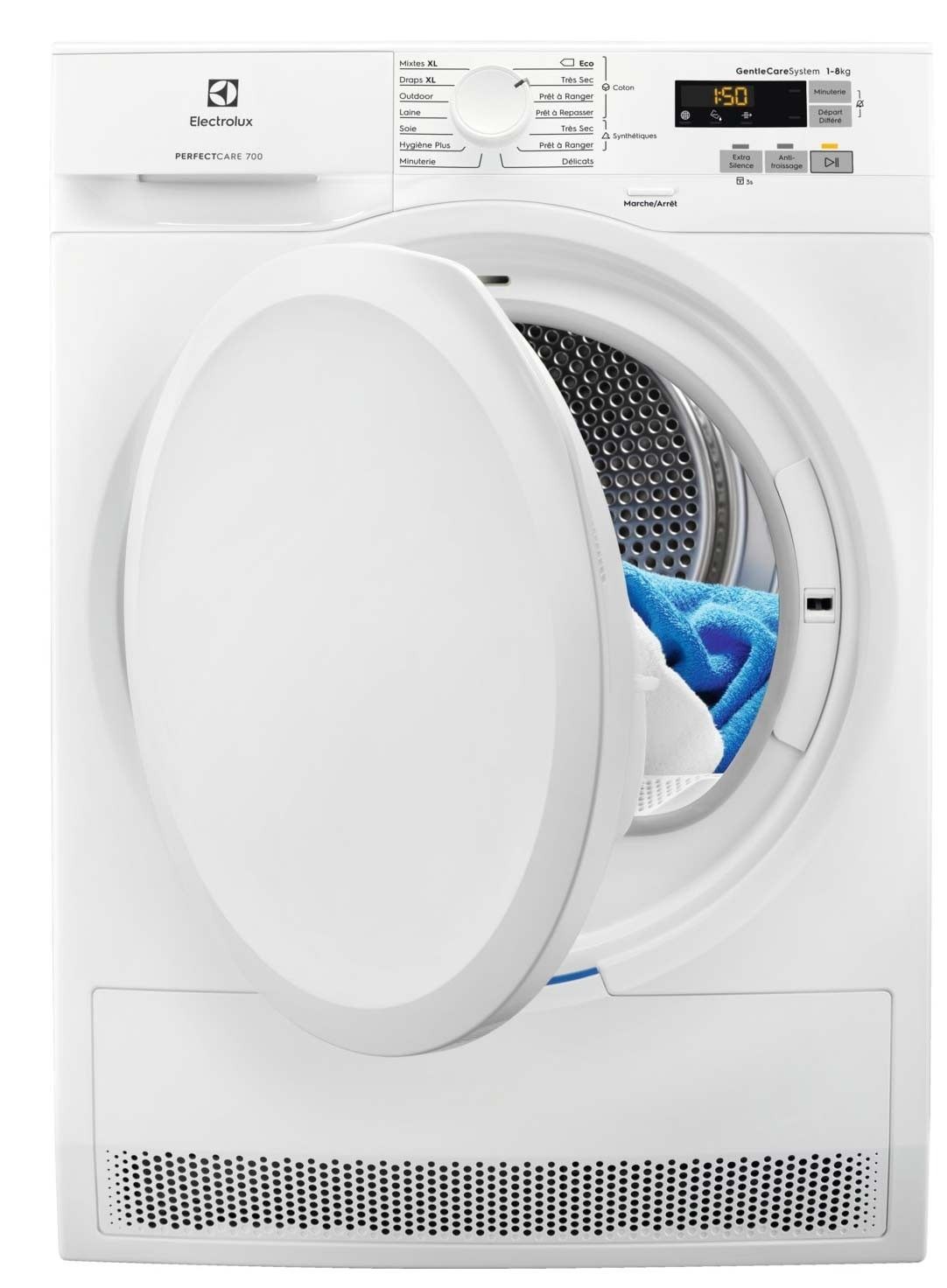 ELECTROLUX Sèche linge frontal 60 cm 8 kg avec pompe à chaleur EW7H5829SB - vue 3