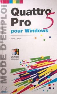 QUATTRO PRO 5 POUR WINDOWS