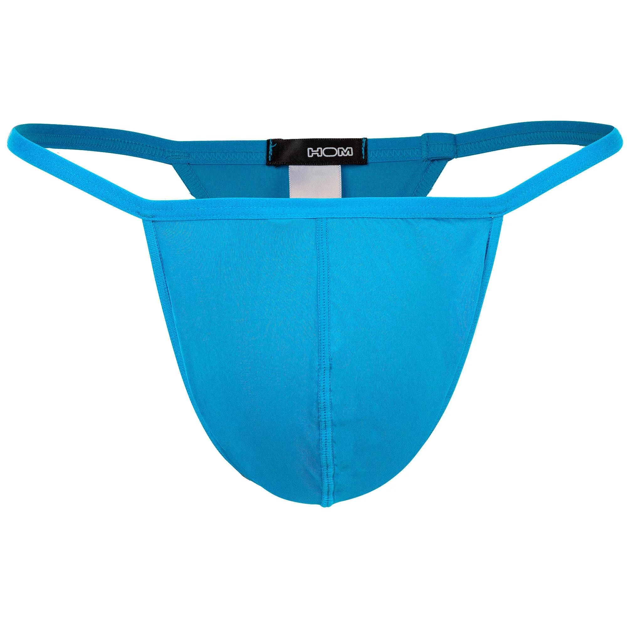 Hom G-String Homme - Plume, Léger Comme Une Plume Turquoise S (Small)