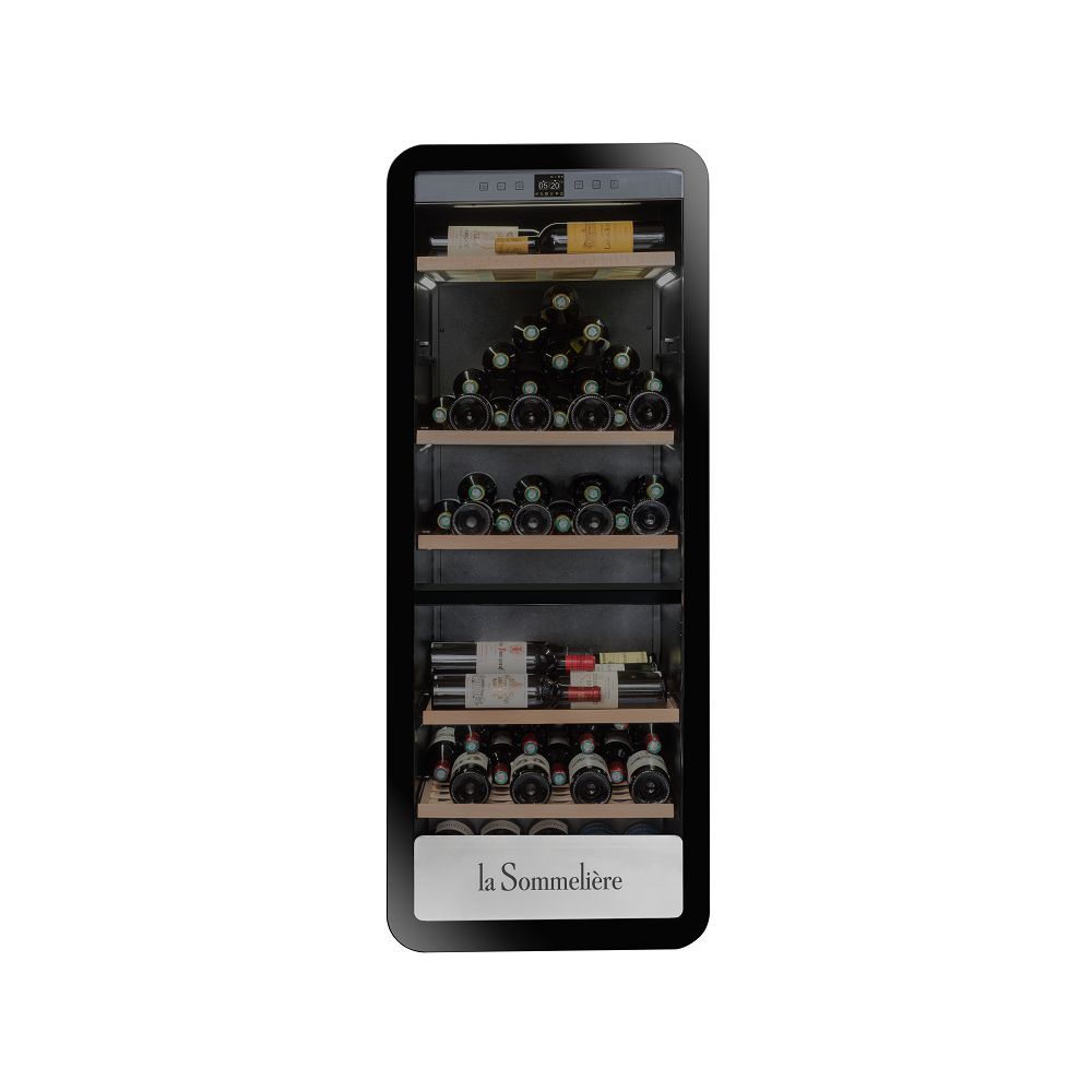 Cave à vin double zone avec contrôle à distance LA SOMMELIERE APOGEE190DZ 181 bouteilles