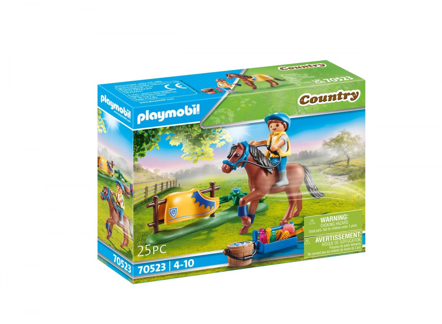 Playmobil 70523 - Cavalier Avec Poney Brun