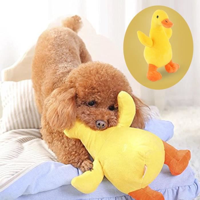 Jouet Pour Chien Jouet Son Petit Canard En Peluche Stress Relief Exercice Manque Pet Toy Jouet Pour Chat_Tom70 L15955