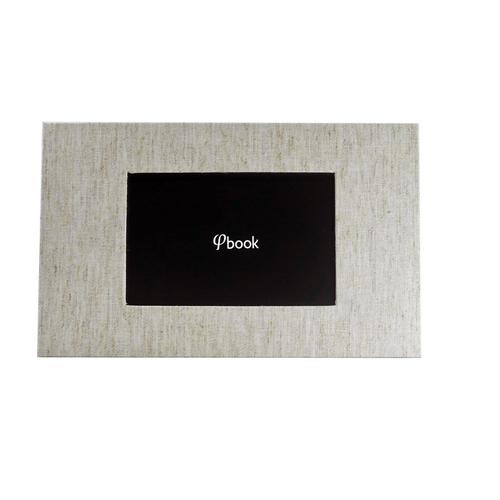 Phibook. L'Album Photo & Vidéo Numérique Personnalisable À Démarrage Instantané - Lin Nature- Reconditionne - Reconditionne