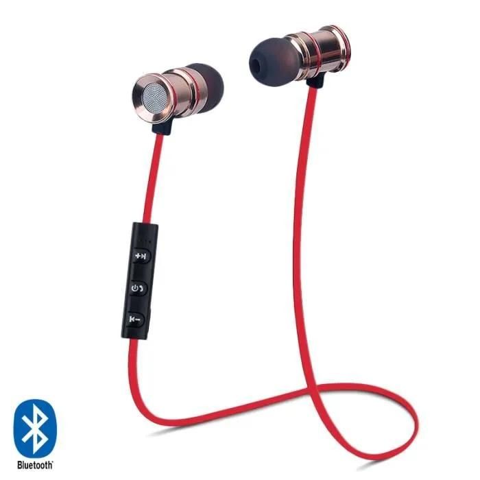 Écouteurs Bluetooth Spécial Sport Pour Apple Iphone 6s, Iphone 6s Plus [Couleur Rouge]