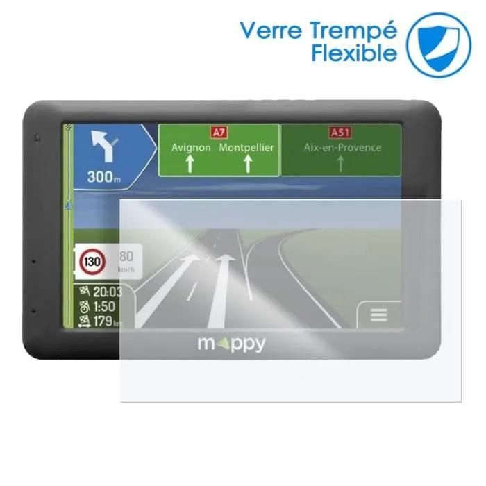 Film De Protection En Verre Flexible Pour Gps Mappy Iti S446